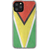 Guyana Flag Distressed iPhone 11 Pro Clear Case